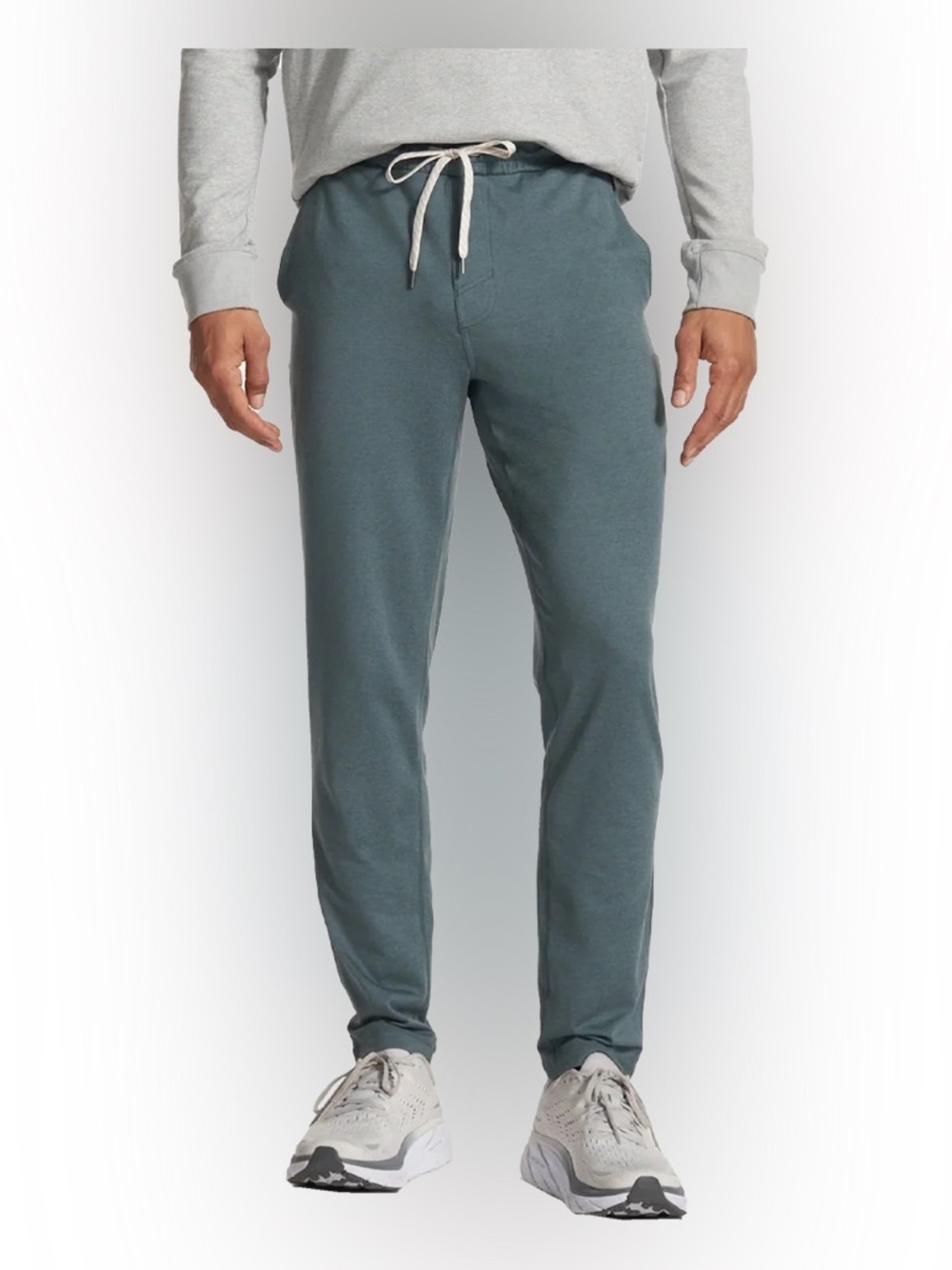 Vuori Ponto Performance Pant Dreamknit Jogger in Lake Heather